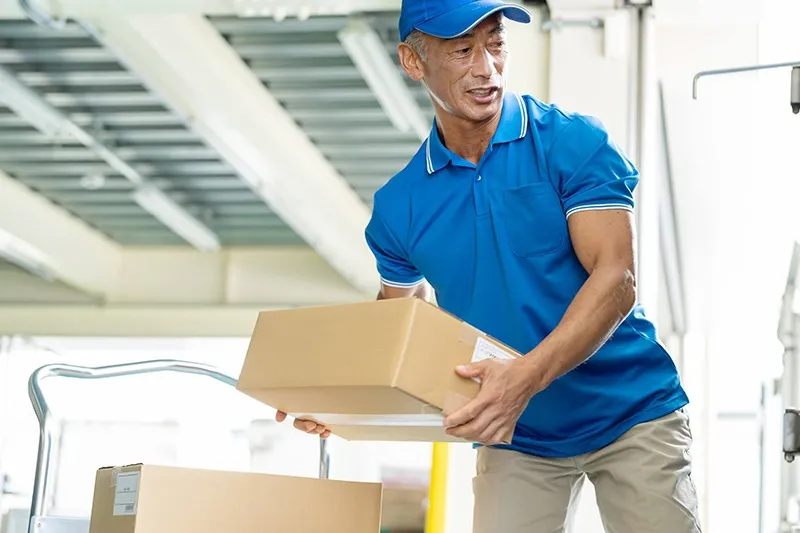 荷物の特性を理解して徹底した管理